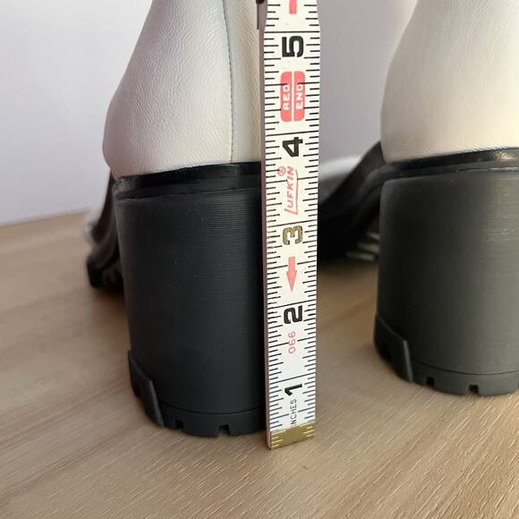 Rag & Bone Shane Block Heel Utility Sandals Lug Sole US 7 MSRP $450 NWOT - Picture 12 of 13